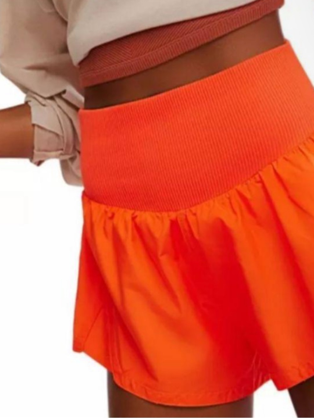 Free people movement coral short in size large